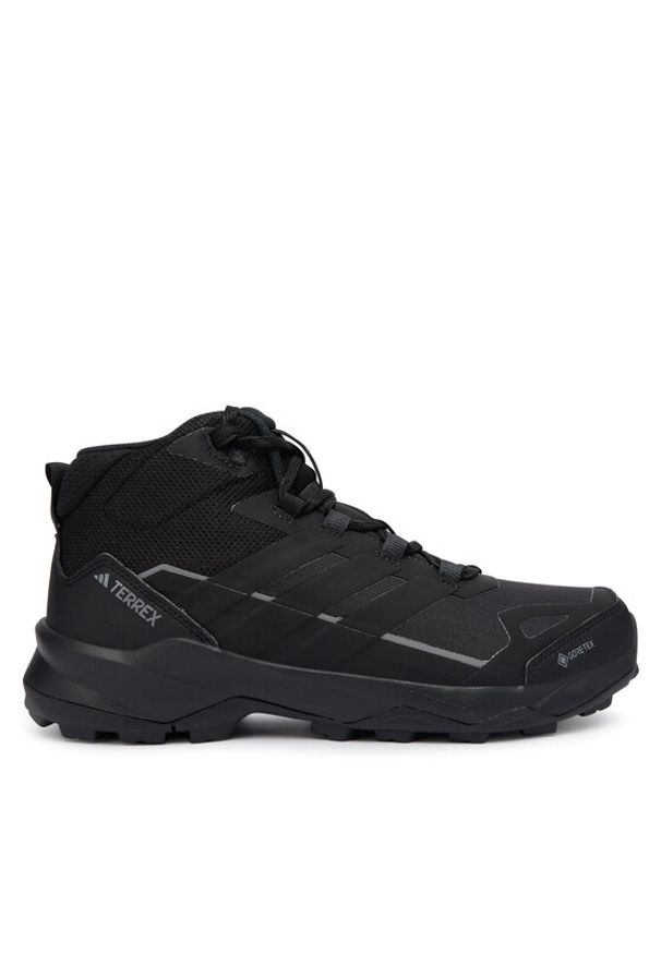 Adidas - adidas Trekkingi Terrex Skychaser AX5 Mid GORE-TEX JQ2207 Czarny. Kolor: czarny. Materiał: materiał. Technologia: Gore-Tex. Model: Adidas Terrex. Sport: turystyka piesza