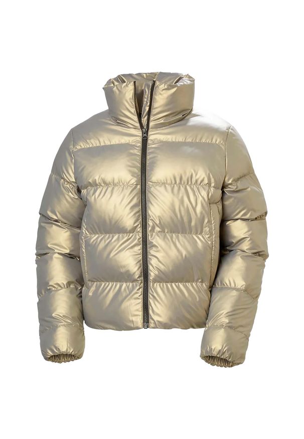 Kurtka damska Helly Hansen Jade Puffer. Kolor: żółty. Materiał: puch
