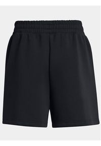 Under Armour Szorty sportowe Unstoppable Flc Pltd Short 1382764-001 Czarny Loose Fit. Kolor: czarny. Materiał: syntetyk