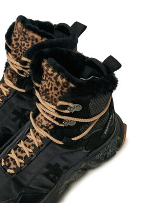 Premiata Sneakersy Saintcrd 397M Czarny. Kolor: czarny. Materiał: skóra