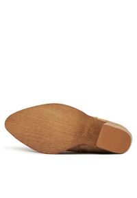 DeeZee Botki 220565-1 Brązowy. Kolor: brązowy. Materiał: materiał