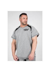 GORILLA WEAR - Augustine Stary trening szkolny Top - Szary. Kolor: szary. Sport: fitness