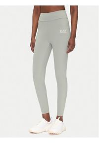 EA7 Emporio Armani Legginsy 7W000232 AF12625 U8058 Szary Slim Fit. Kolor: szary. Materiał: syntetyk #1