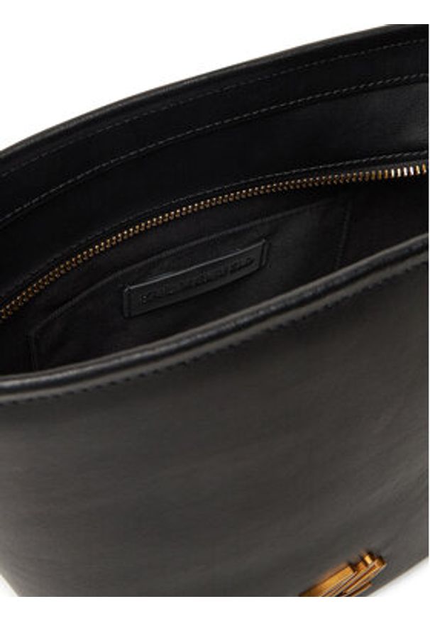 Karl Lagerfeld - KARL LAGERFELD Torebka A2W30201 Czarny. Kolor: czarny. Materiał: skórzane