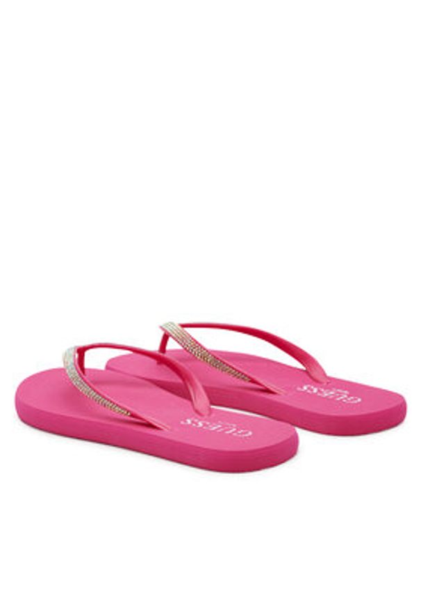 Guess Japonki E5GZ05BB00F Różowy. Kolor: różowy