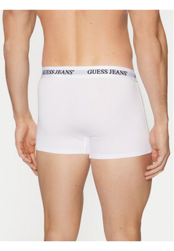 Guess Jeans Bokserki M4BZ44 K6YW1 Biały. Kolor: biały. Materiał: bawełna