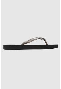 EA7 Emporio Armani - EA7 Czarne klapki japonki, Rozmiar 37. Kolor: czarny