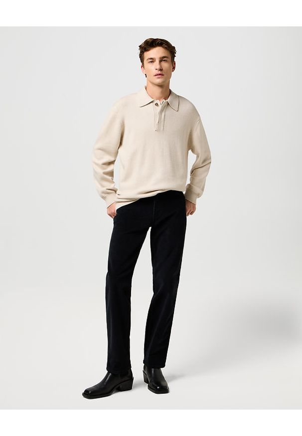 Wrangler - MESKIE SPODNIE WRANGLER TEXAS BLACK 112370852