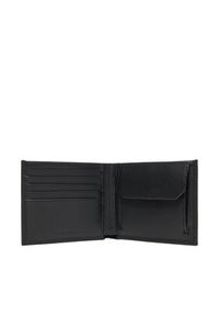 Calvin Klein Portfel męski Ck Must Billfold W Coin LV04D1043G Czarny. Kolor: czarny. Materiał: skóra