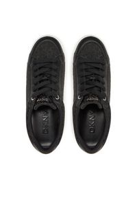 DKNY Sneakersy K1507746 Czarny. Kolor: czarny. Materiał: materiał #4