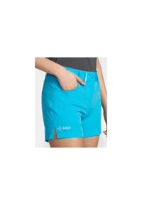 Szorty damskie Kilpi Bree. Kolor: niebieski. Materiał: nylon. Sezon: lato. Sport: turystyka piesza #1
