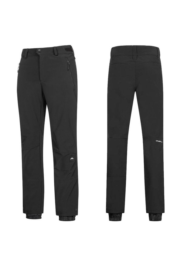 O'Neill - Spodnie softshell zimowe na narty i snowboard O'neill 10K/7K. Kolor: czarny. Materiał: poliester, softshell. Sezon: zima. Sport: narciarstwo, snowboard