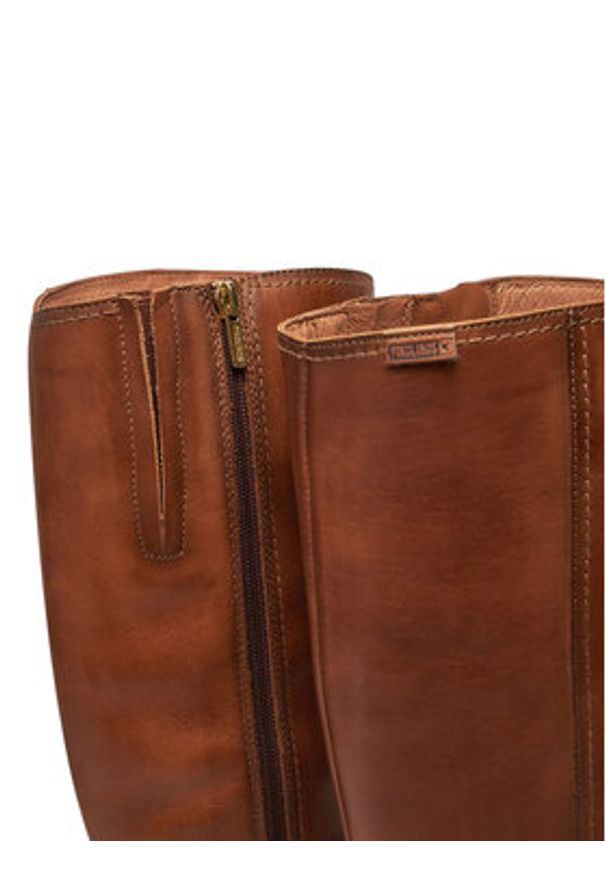 Pikolinos Kozaki W7M-9584 Brązowy. Kolor: brązowy. Materiał: skóra