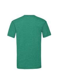 FRUIT OF THE LOOM - Męska Koszulka Valueweight. Kolor: zielony