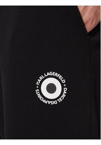 Karl Lagerfeld - KARL LAGERFELD Spodnie dresowe 705097 542930 Czarny Regular Fit. Kolor: czarny. Materiał: bawełna