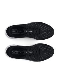 Buty treningowe męskie Under Armour Flow Velociti Wind 2. Zapięcie: sznurówki. Kolor: czarny. Materiał: guma, materiał, tkanina, syntetyk. Szerokość cholewki: normalna