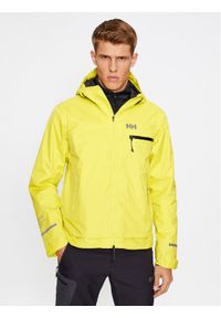 Helly Hansen Kurtka przeciwdeszczowa Ride 53696 Żółty Regular Fit. Kolor: żółty. Materiał: syntetyk