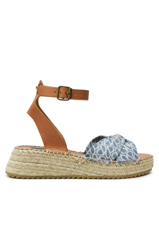 Espadryle Pepe Jeans. Kolor: niebieski