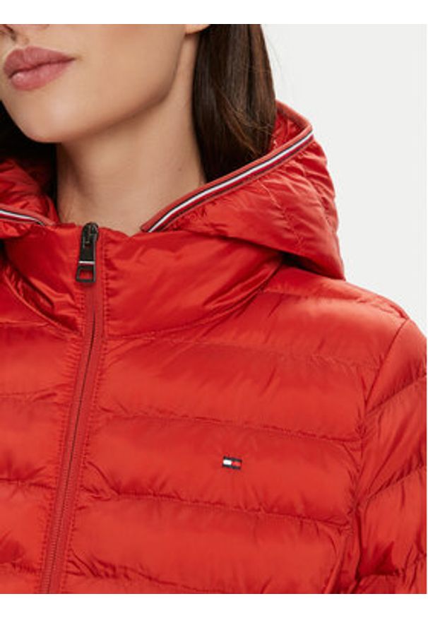 TOMMY HILFIGER - Tommy Hilfiger Kurtka przejściowa WW0WW38927 Czerwony Regular Fit. Kolor: czerwony. Materiał: syntetyk