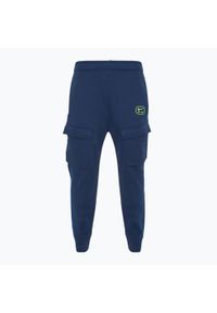 Spodnie męskie Nike Air Fleece Cargo. Kolor: niebieski