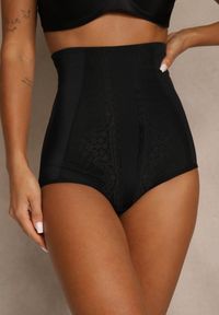 Renee - Czarne Majtki Typu Modelujące Azanttia. Kolor: czarny #1