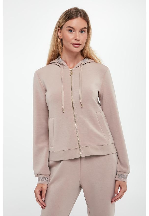 Liu Jo - Bluza damska z kapturem LIU JO. Typ kołnierza: kaptur