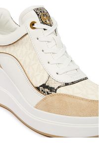 MICHAEL Michael Kors Sneakersy Emmy 43T6EMFS1B Beżowy. Kolor: beżowy. Materiał: skóra #3