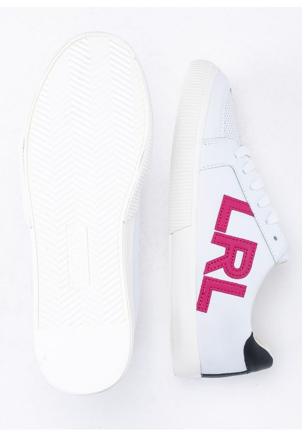 Sneakers'y damskie Lauren Ralph Lauren Jaede (802836676001). Kolor: biały