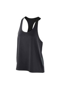 SPIRO - Damska Koszulka Bez Rękawów Impex Softex. Kolor: czarny. Długość rękawa: bez rękawów #1