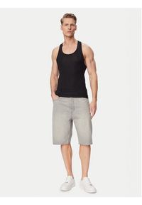 Emporio Armani Tank top EM000387 AF18892 FC243 Czarny Slim Fit. Kolor: czarny. Materiał: syntetyk #5
