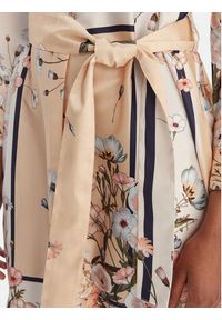 Liu Jo Sukienka koszulowa WA6507 T2555 Beżowy Regular Fit. Kolor: beżowy. Materiał: syntetyk. Typ sukienki: koszulowe #2