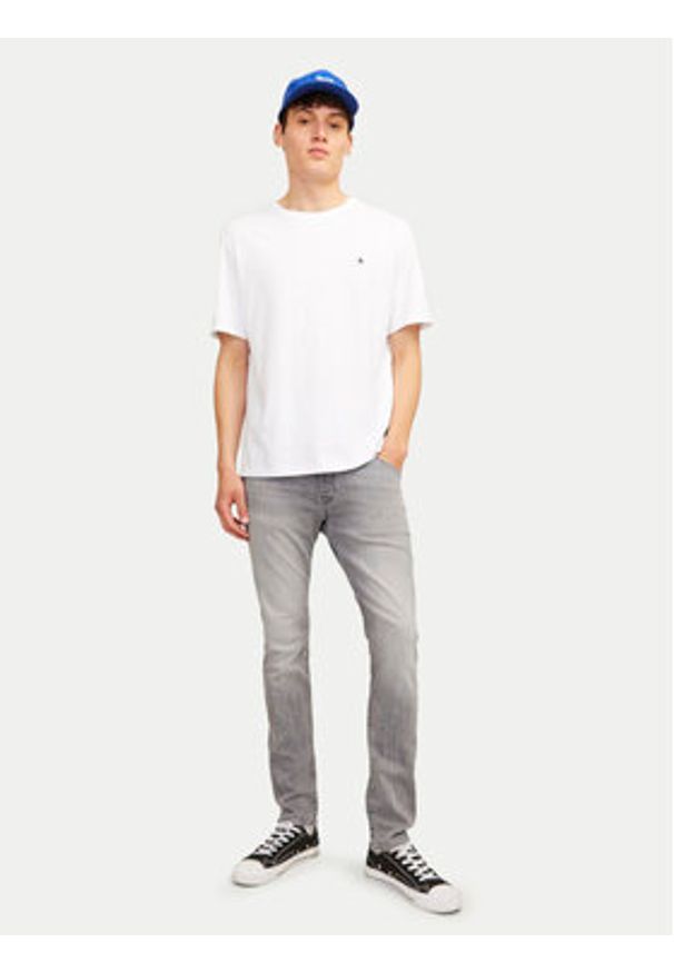 Jack & Jones Jeansy Glenn 12259333 Szary Slim Fit. Kolor: szary
