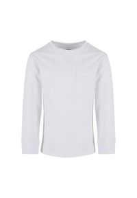 Urban Classics - T-shirt Dla Chłopca Ciężkiej Grubości Kieszenie Oversized Z Długim Rękawem 2pak. Kolor: biały. Długość rękawa: długi rękaw. Długość: długie. Sport: turystyka piesza