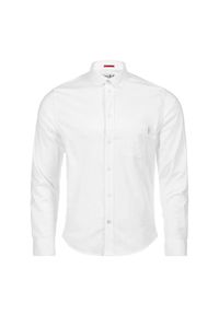 Koszula Musto Essential Oxford. Kolor: biały. Styl: elegancki #1