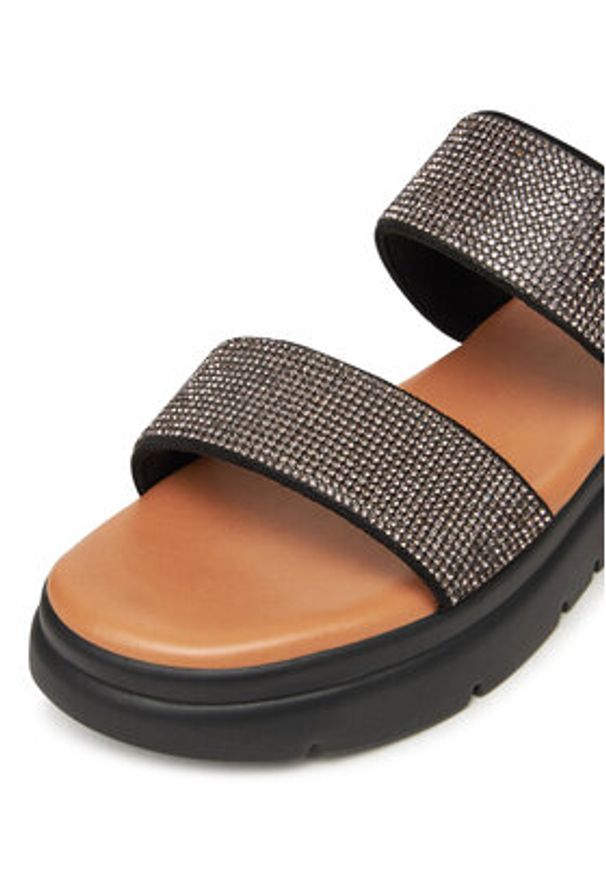 Clara Barson Klapki H3T9409-1 Czarny. Kolor: czarny. Materiał: syntetyk, materiał