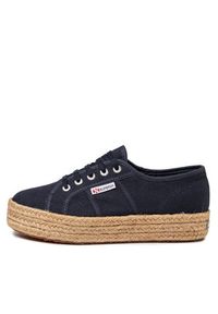 Superga Espadryle 2730 Cotropew S00CF20 Granatowy. Kolor: niebieski. Materiał: materiał #4