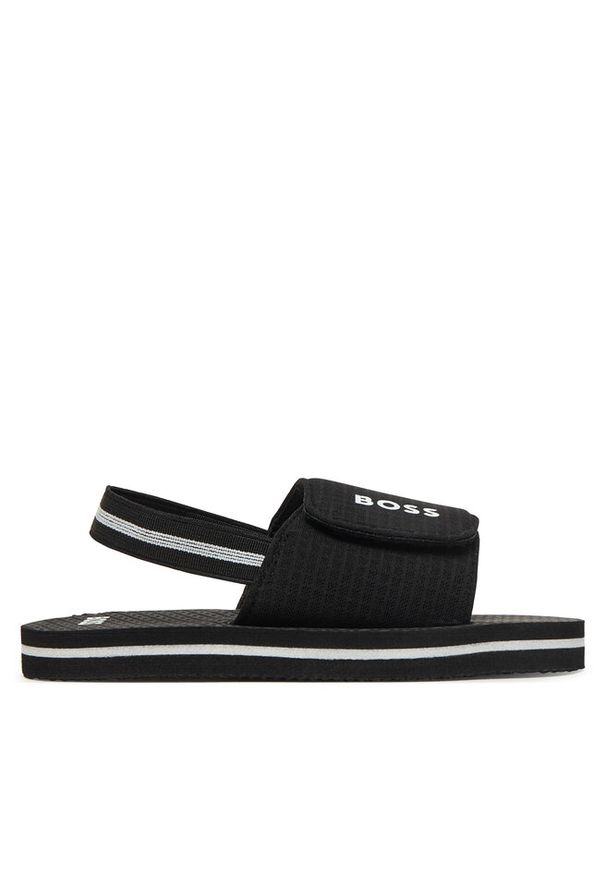 Sandały BOSS. Kolor: czarny