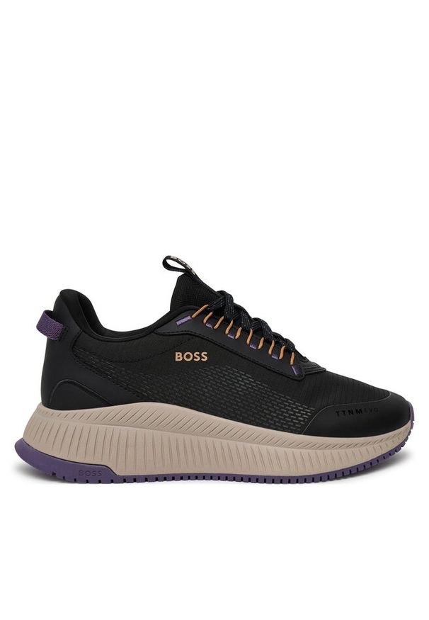 BOSS - Sneakersy Boss. Kolor: czarny