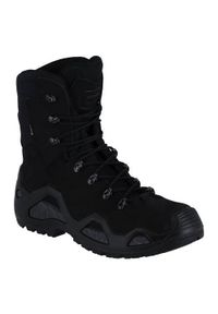 Buty trekkingowe męskie Lowa Z-8n C Gtx. Wysokość cholewki: za kostkę. Zapięcie: sznurówki. Kolor: czarny. Materiał: tkanina, materiał, skóra, syntetyk. Szerokość cholewki: normalna