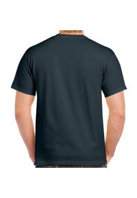 GILDAN - Ultra Bawełniana Koszulka Unisex Dla Dorosłych. Kolor: niebieski. Materiał: bawełna