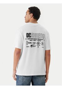 DC Shoes T-Shirt Made Custom EDYZT04368 Biały Regular Fit. Kolor: biały. Materiał: bawełna #1