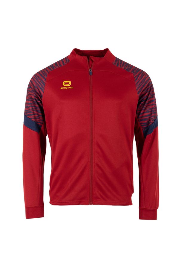 STANNO - Bluza dresowa zapinana na zamek błyskawiczny Stanno Bolt. Kolor: czerwony, niebieski, wielokolorowy. Materiał: dresówka. Sport: fitness