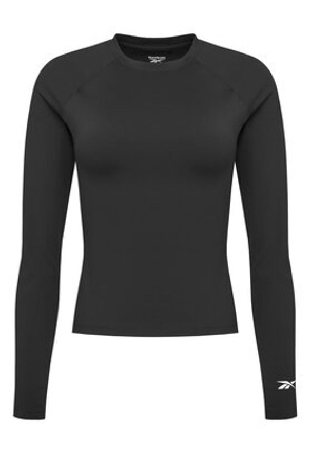 Reebok Koszulka techniczna Reebok X Ewa Chodakowska RK25316CCW Czarny Slim Fit. Kolor: czarny. Materiał: syntetyk