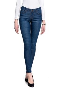 Lee - LEE JODEE DAMSKIE SPODNIE JEANSOWE DARK ARTISTICO L529MFOB 112112053