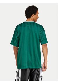 Adidas - adidas T-Shirt adicolor JP1028 Zielony Loose Fit. Kolor: zielony. Materiał: syntetyk