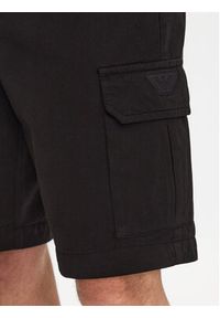 Emporio Armani Underwear Szorty materiałowe 211835 3R471 00020 Czarny Regular Fit. Kolor: czarny. Materiał: bawełna #3