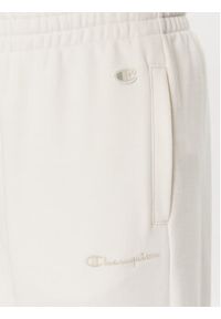 Champion Spodnie dresowe E20001 Biały Regular Fit. Kolor: biały. Materiał: bawełna