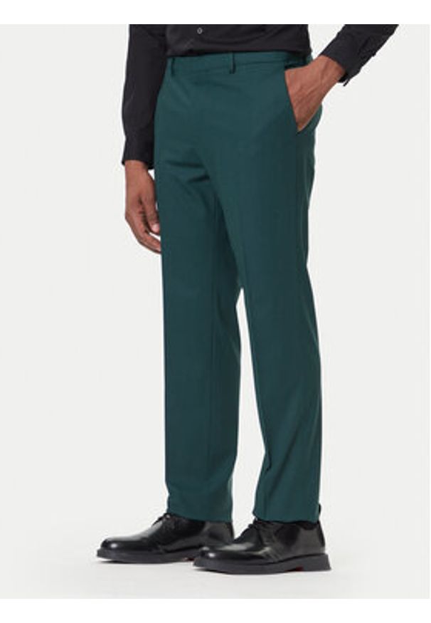 Hugo - HUGO Garnitur Arti-Hesten253X 50544524 Zielony Extra Slim Fit. Kolor: zielony. Materiał: syntetyk