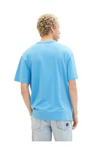 Tom Tailor Denim T-Shirt 1035586 Błękitny. Kolor: niebieski. Materiał: denim #3