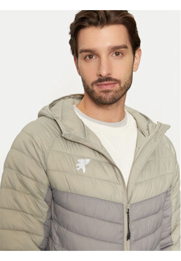 Joma Kurtka przejściowa Mystic 103761 Beżowy Regular Fit. Kolor: beżowy. Materiał: syntetyk